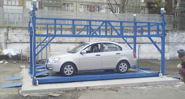 В 2019 году в Киеве могут появиться механизированные паркинги